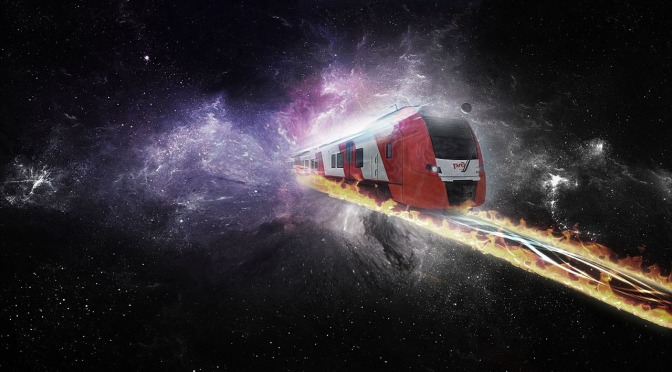 Concept Space Train Could Travel To Mars In Days